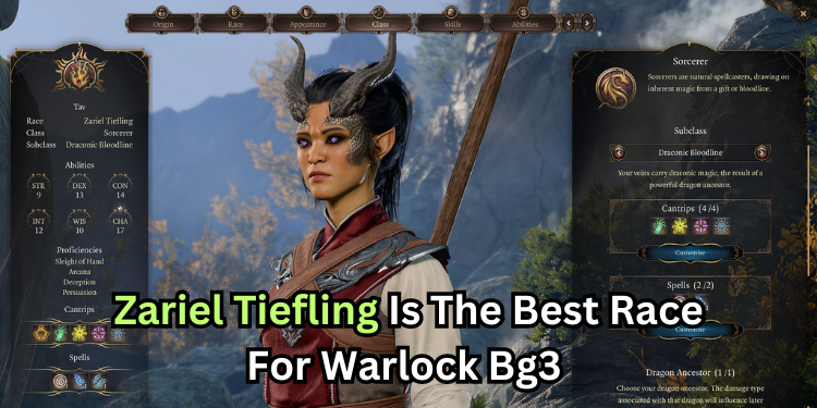 Zariel Tiefling Is The Best Race For Warlock Bg3 | Tellagraph.com