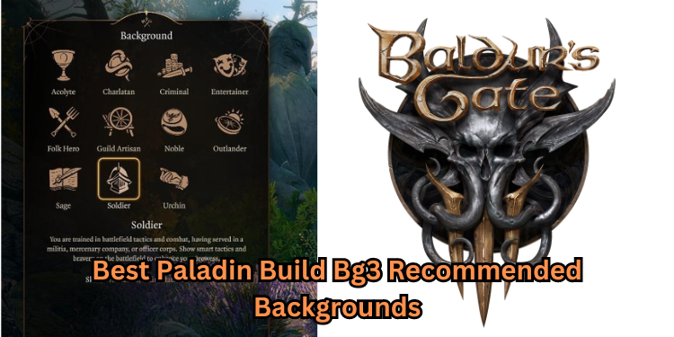 Best Paladin Build Bg3 Recommended Backgrounds | Tellagraph.com