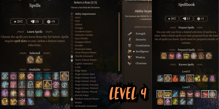 Best Gale Build Bg3 Level 4 Spellbook, Spells and Feat Gale Wizard | Tellagraph.com