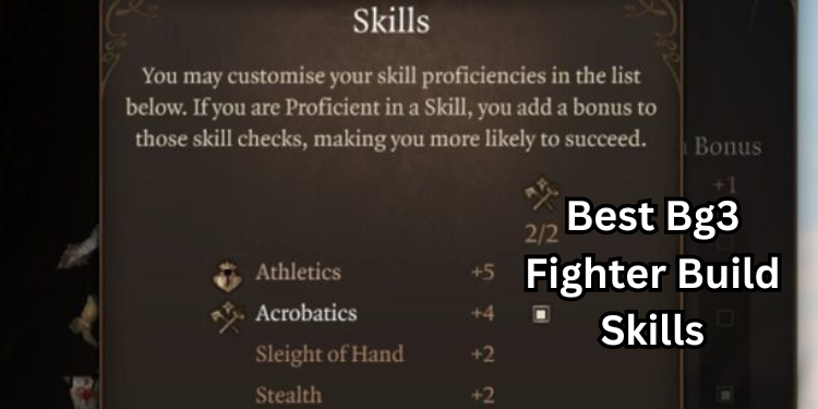 Best Bg3 Fighter Build Recommended Skills | Tellagraph.com