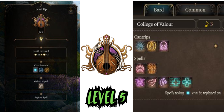 level 5 Bg3 Best Bard Build spells | Tellagraph.com