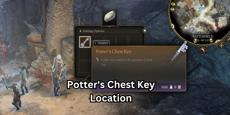 Potter's Chest Key Location | Tellagraph.com