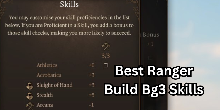 Best Ranger Build Bg3 Recommended Skills | Tellagraph.com