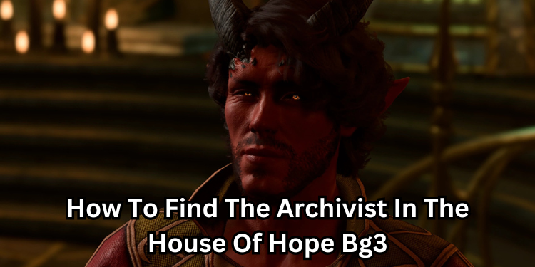 How To Find The Archivist In The House Of Hope Bg3 | Tellagraph.com